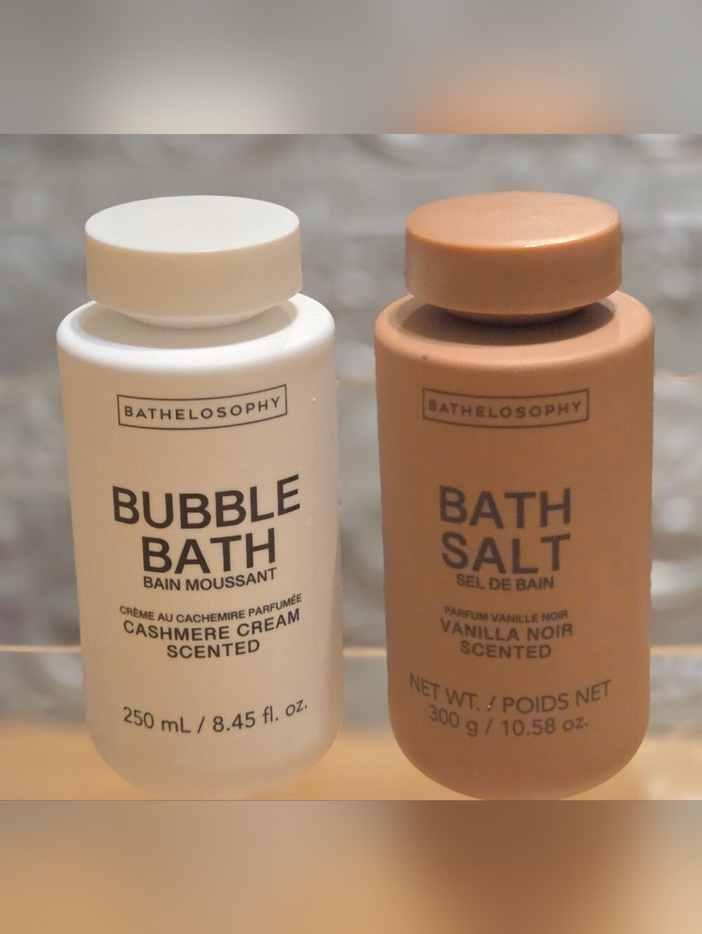 BathELOSOPHY Bubble Bath & Bath Salt Duo